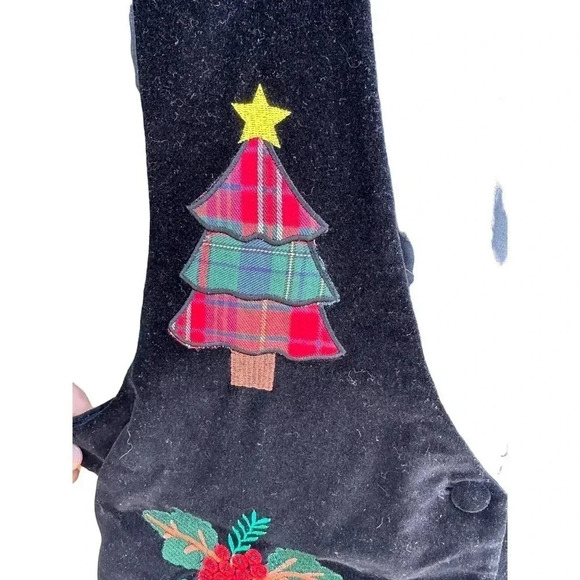 Westbound Petites Women's Black Christmas Cute Snowman Vest Size Petite Small - Picture 3 of 7